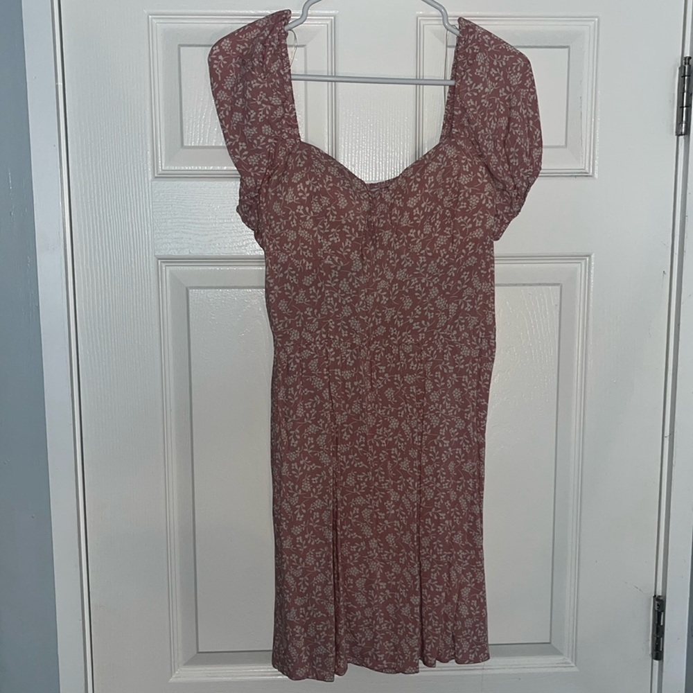 Pink Floral Dress
